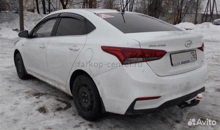 Фаркоп Hyndai Solaris/Kia Rio с 2017 г.в
