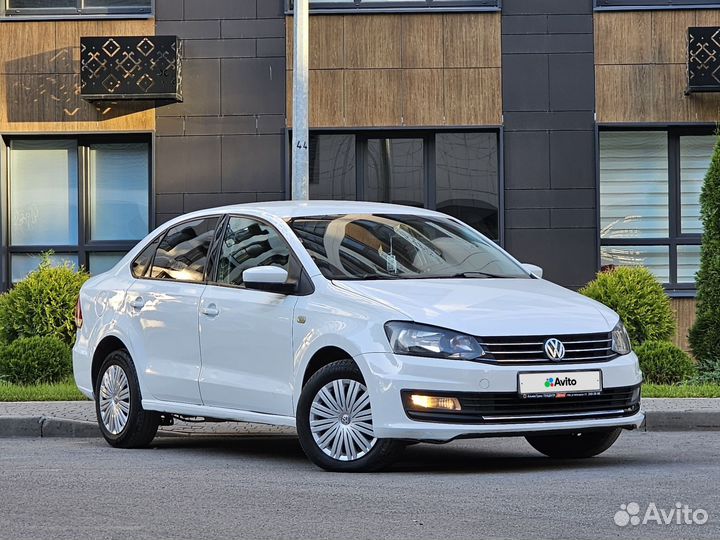Volkswagen Polo 1.6 AT, 2019, 199 000 км