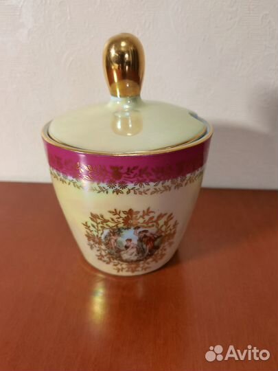 Емкость для горчицы от сервиза 