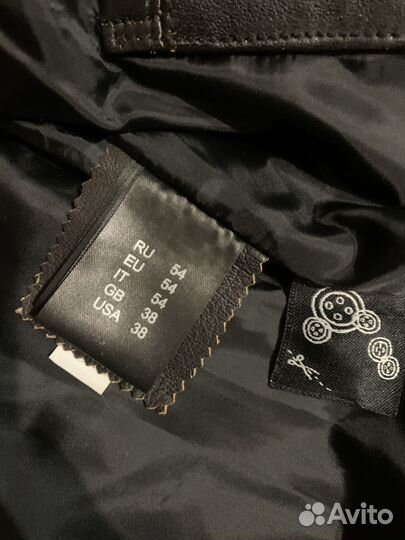 Кожаная куртка uf4m 54