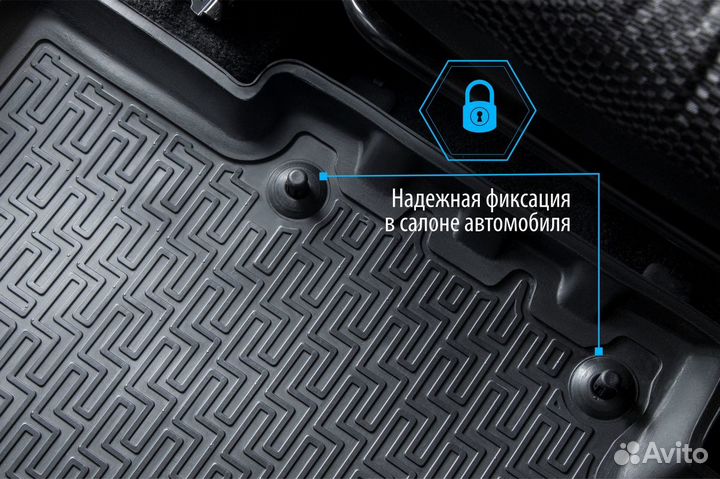 Коврики салона Chevrolet Cruze I 09-15