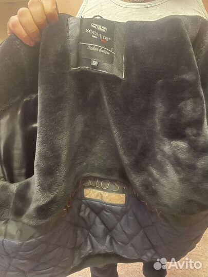 Кожаные куртки дубленки