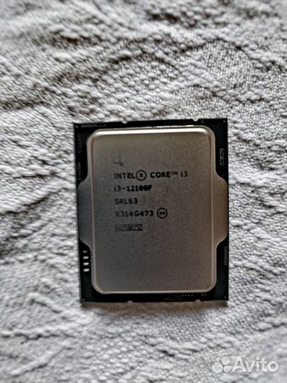 Процессор intel core i3 12100F