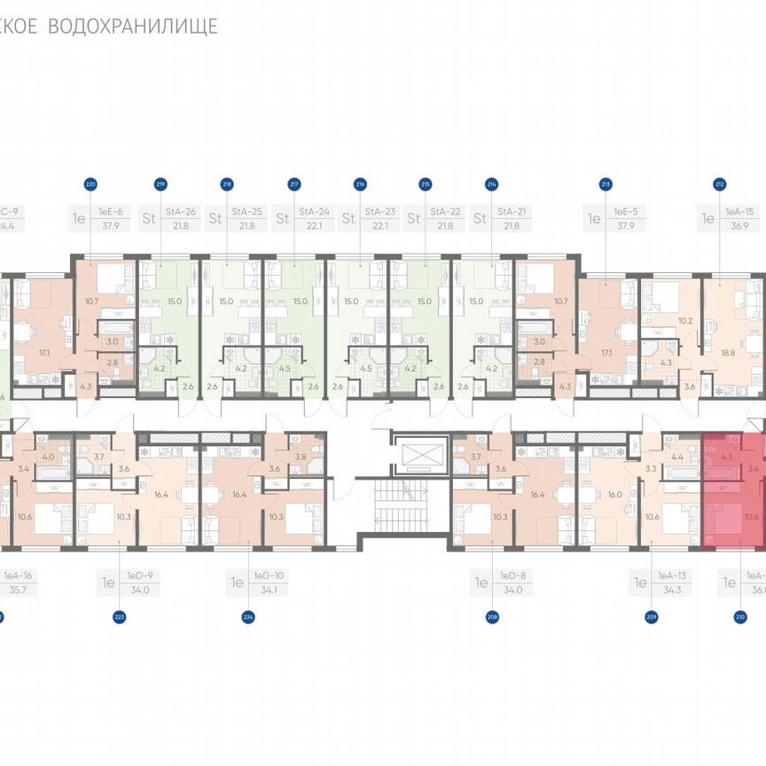 1-к. квартира, 36 м², 2/4 эт.