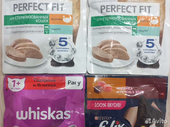 Корм для кошек любого производителя