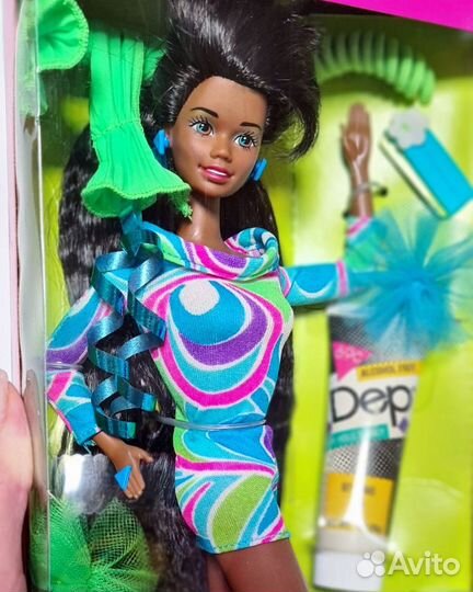 Totally Hair Barbie African American Christie