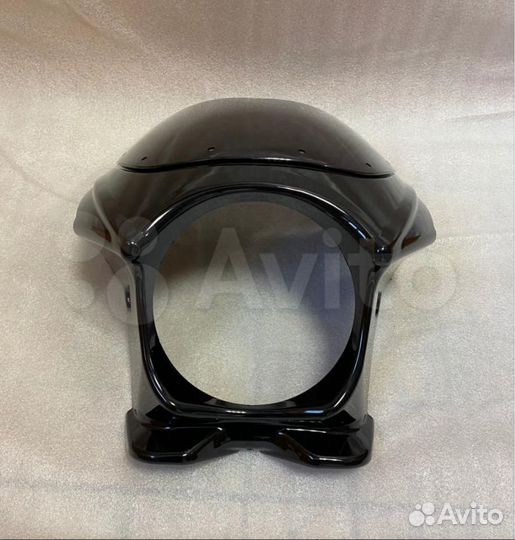 Обтекатель с ветр.стеклом honda CB400 черный