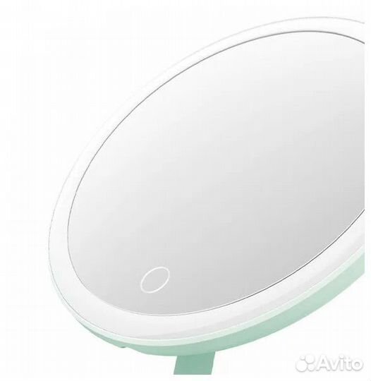 Зеркало для макияжа doco Daylight Pro Мятный