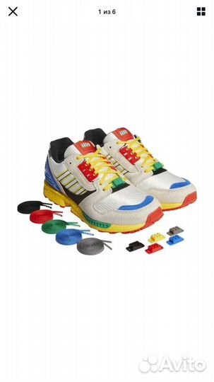 Кроссовки adidas zx 8000 lego оригинал