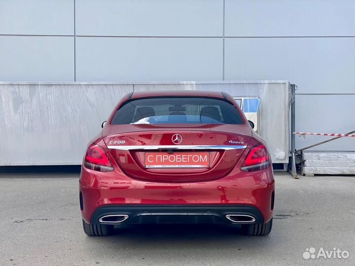 Mercedes-Benz C-класс 2.0 AT, 2019, 90 000 км