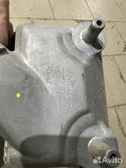 Радиатор интеркулера santa FE 2009