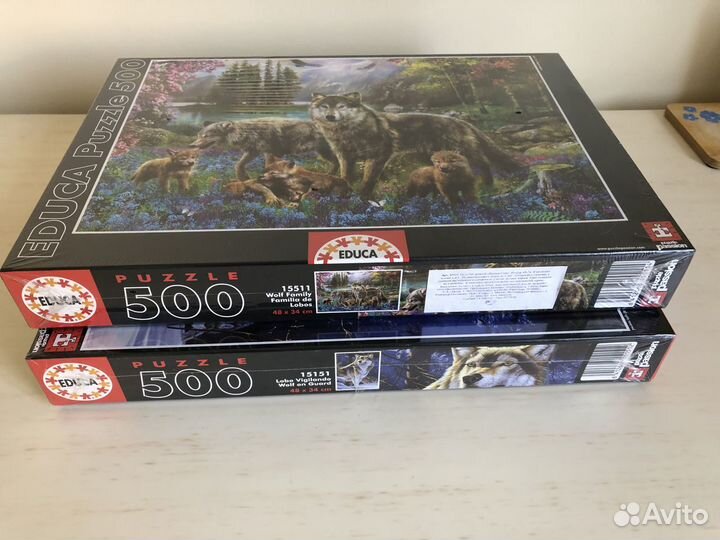 Новые настольные игры пазлы Educa