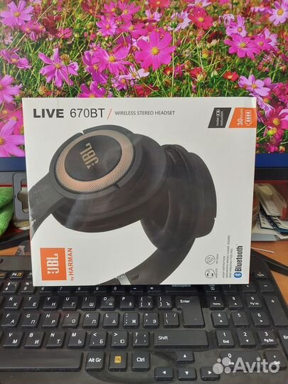 Беспроводные наушники jbl накладные