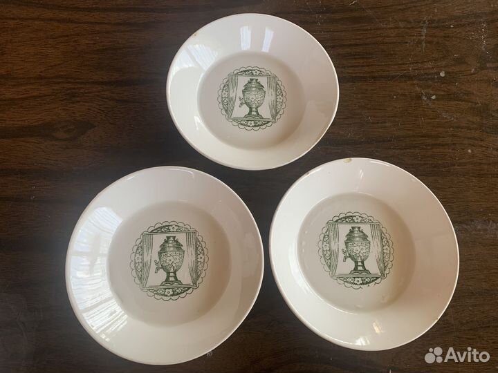 Тарелки «У самовара». зик Конаково