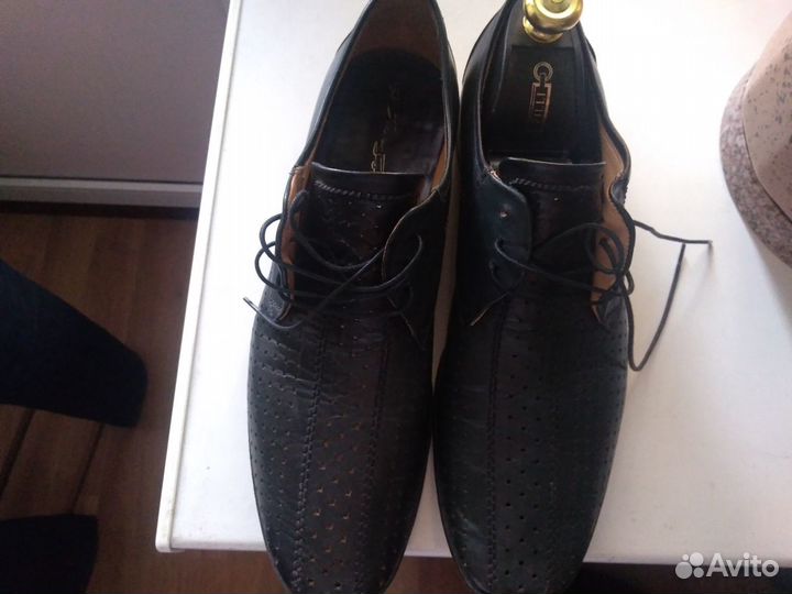 Туфли летние Италия мужские 41.5-42р