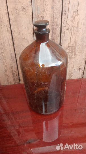 Склянка (штанглас), 10000 мл, темное стекло