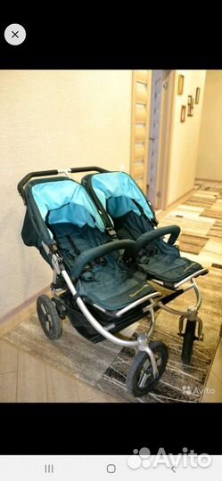 Bumbleride Indie Twin коляска для двойни
