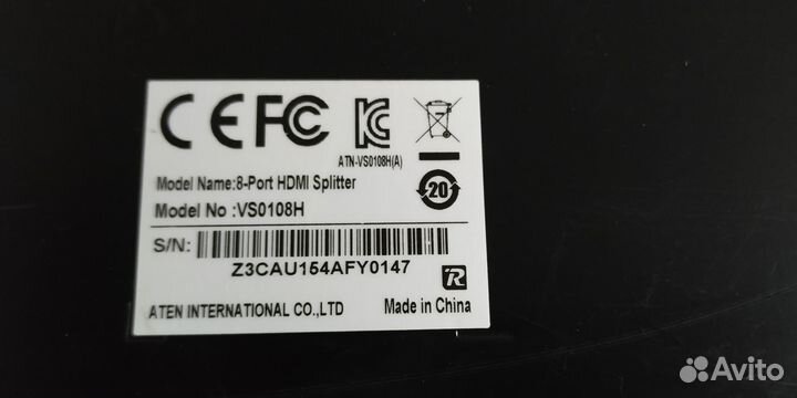 Hdmi сплиттер видео разветвитель 1*8