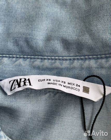 Рубашка zara женская в идеале