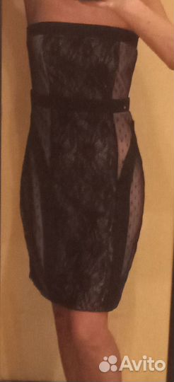 Платье вечернее короткое р.46