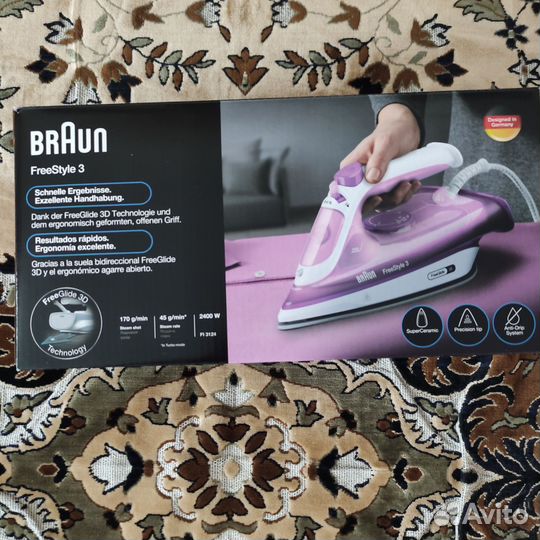 Утюг braun новый