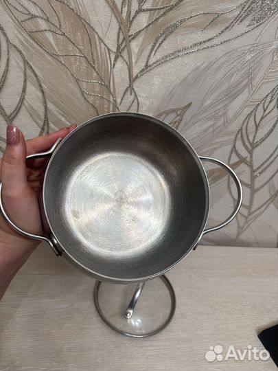 Кастрюля Regent нержавейка индукция 2 литра