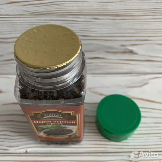 Перец черный горошек Ganga Foods 60 гр