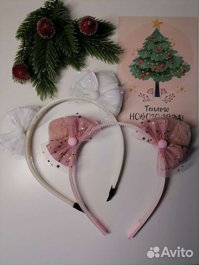 Заколочки-ушки