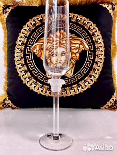 Бокалы Versace для шампанского