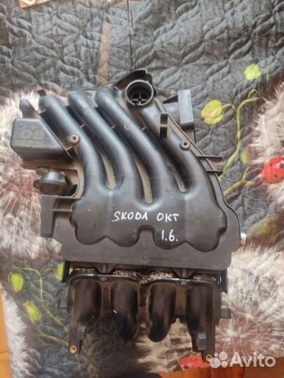 Впускной коллектор volkswagen boro 1.6