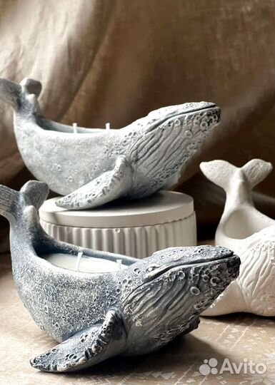 Интерьерная свеча Кит