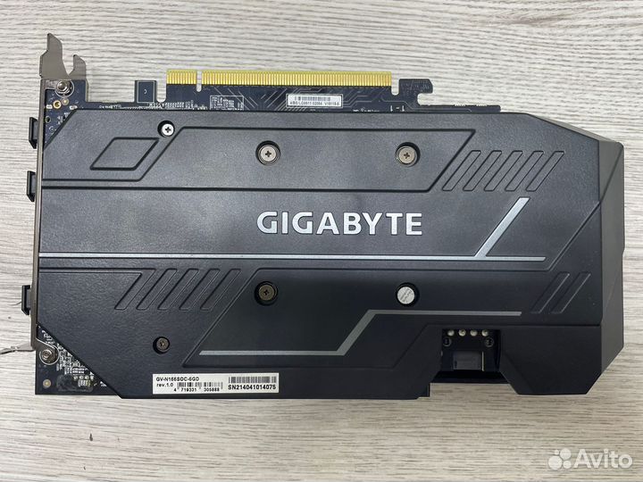 Видеокарта gigabyte GeForce GTX 1660 super OC
