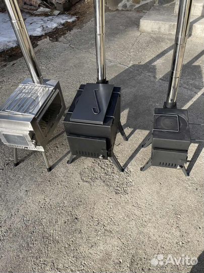 Печь для зимней палатки