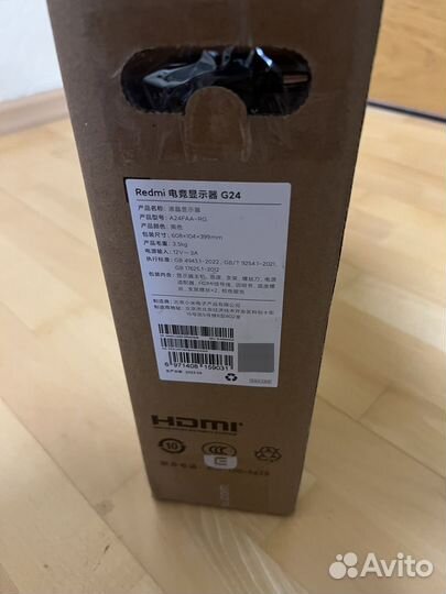 Монитор игровой 165 гц Xiaomi Redmi G24 новый