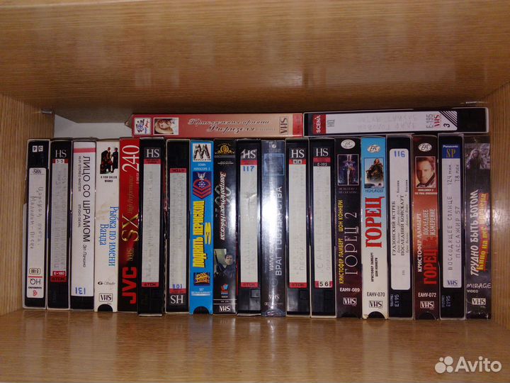 Видеокассеты vhs бу