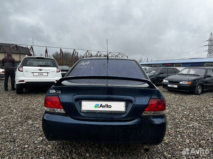 Mitsubishi Lancer 1.6 МТ, 2006, 190 000 км