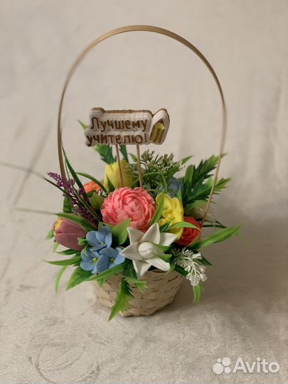 Мыло ручной работы/цветы/сувенир/подарок