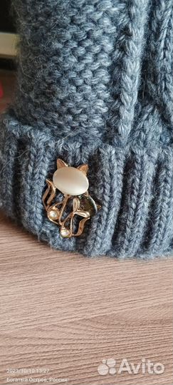 Шапка вязанная женская