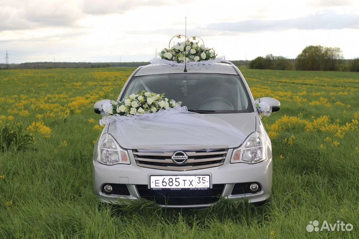 Украшения на свадебную машину