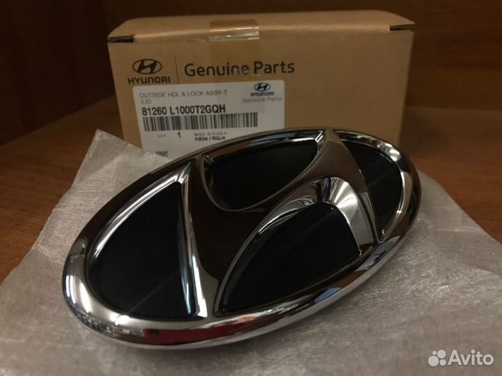 Эмблема Hyundai Sonata 2019