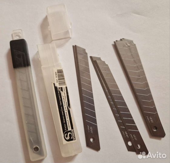 Сменные лезвия для канцелярского ножа