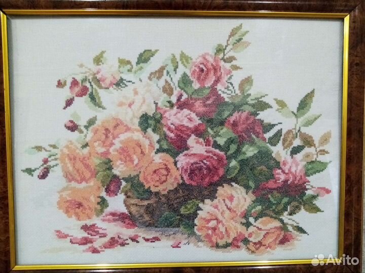 Картины, вышитые крестиком