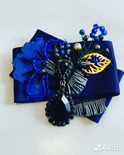 Брошь ручная работа