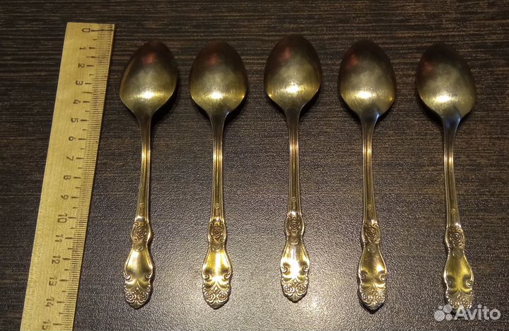 Чайные ложки СССР (Кольчугино и Орджоникидзе)