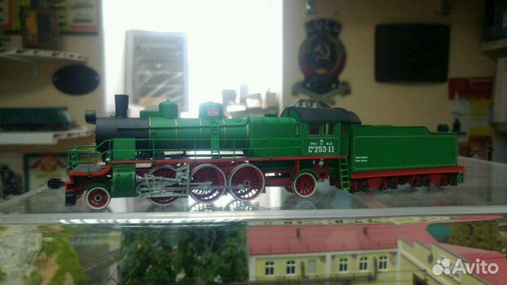 Паровоз су, сжд, масштаб но 16,5 мм