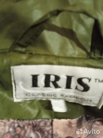 Куртка зелёная болоневая ,пальто черное