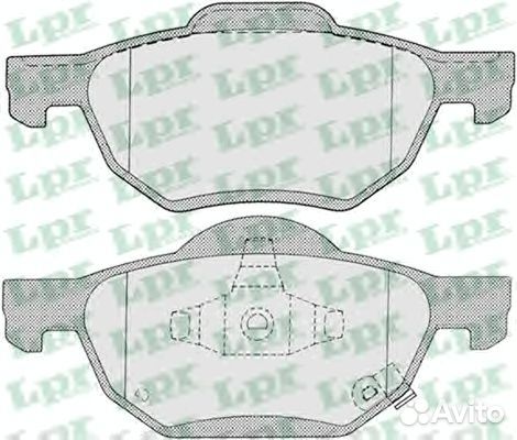 05P1211 Колодки тормозные дисковые