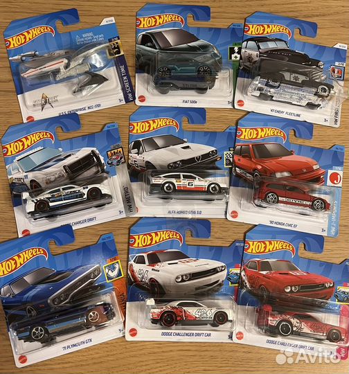 Машинки hot wheels