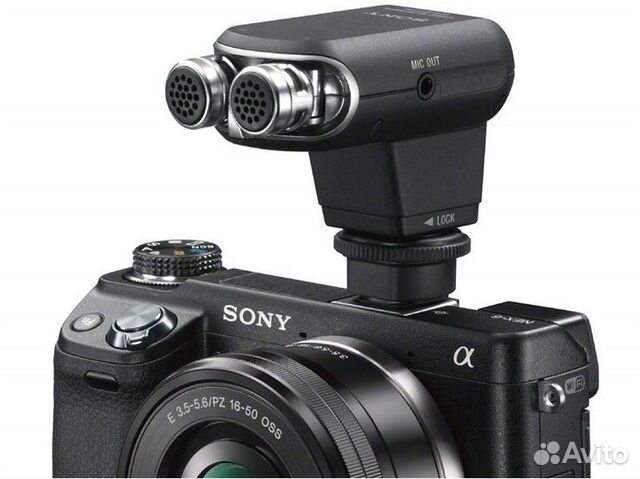 Микрофон накамерный Sony ECM-xyst1M новый купить в Москве | Электроника ...