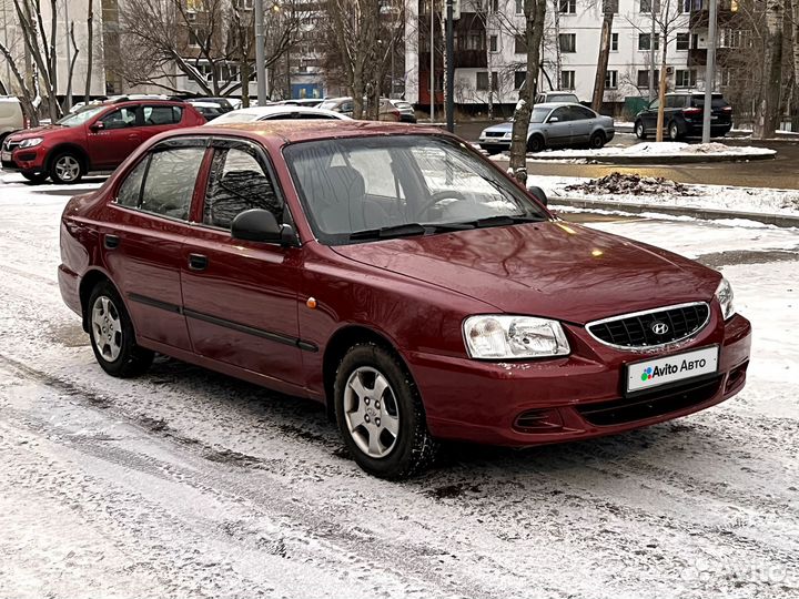 Hyundai Accent 1.5 МТ, 2005, 294 500 км